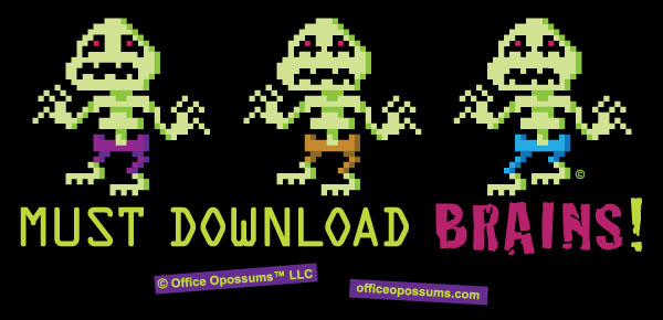 Office Zombies Want Your Brains!